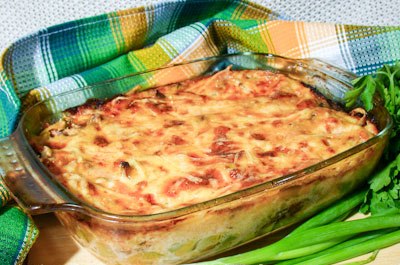 Вкус кабачков с сыром и грибами просто удивительный