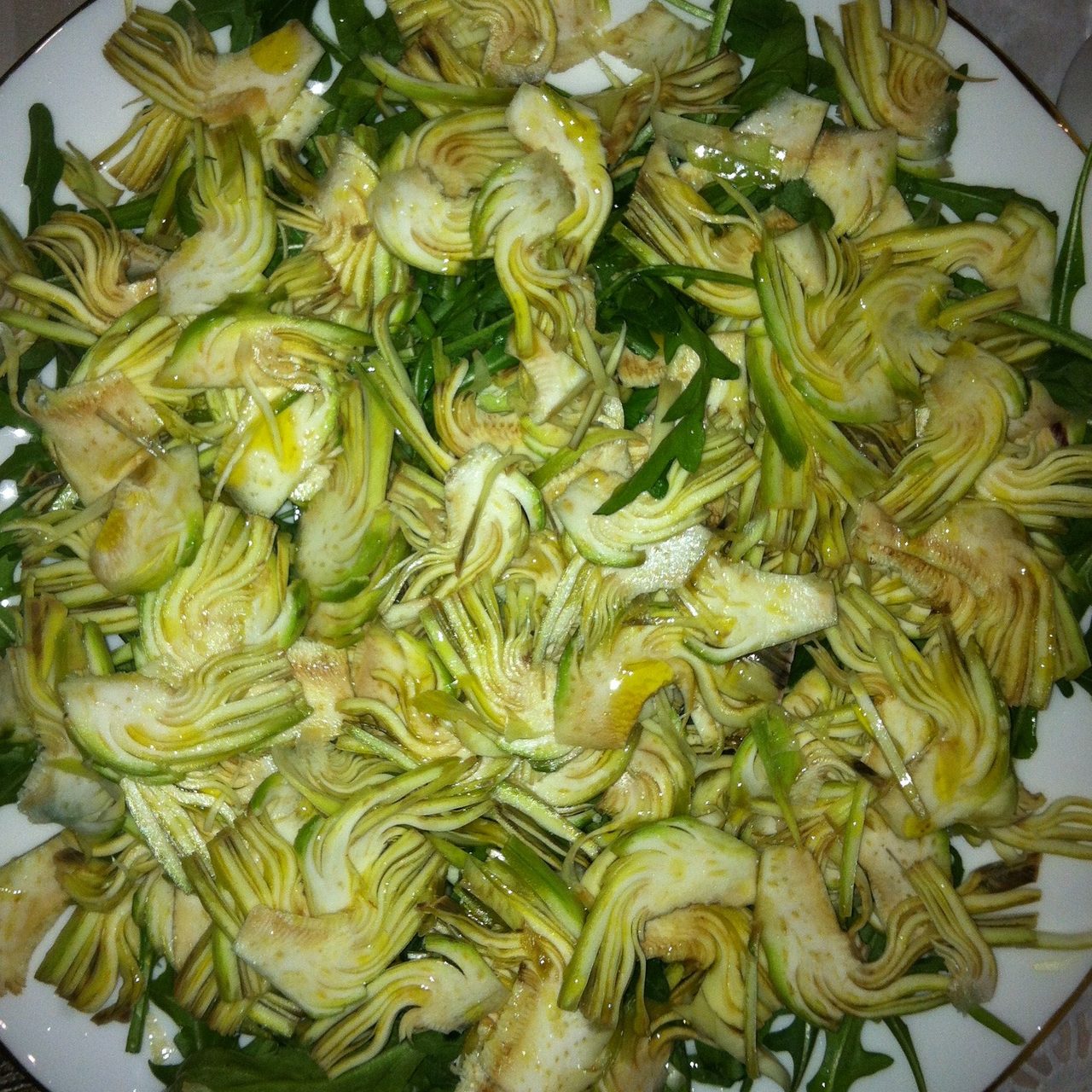 Салат с артишоками