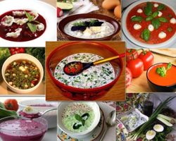 Холодные супы на лето: рецепты. Ассортимент холодных супов из шпината, со щавелем, из перца, авокадо, редьки, сладких, огуречного