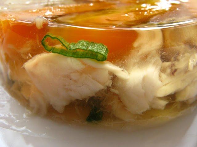 Заливное из рыбы без желатина.