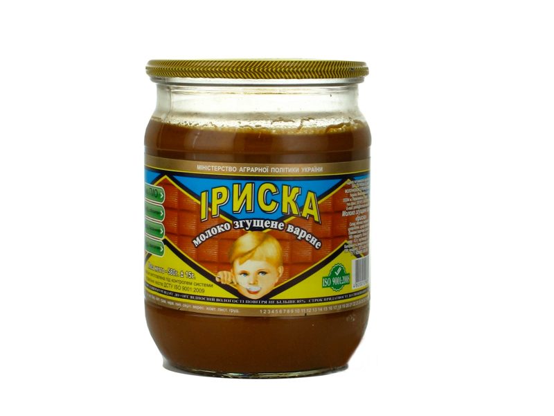 Продукт сгущенный "ириска"