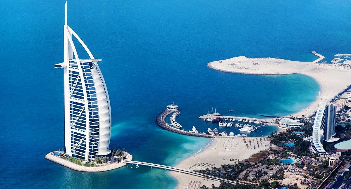 Отель burj-al-arab, дубай, оаэ