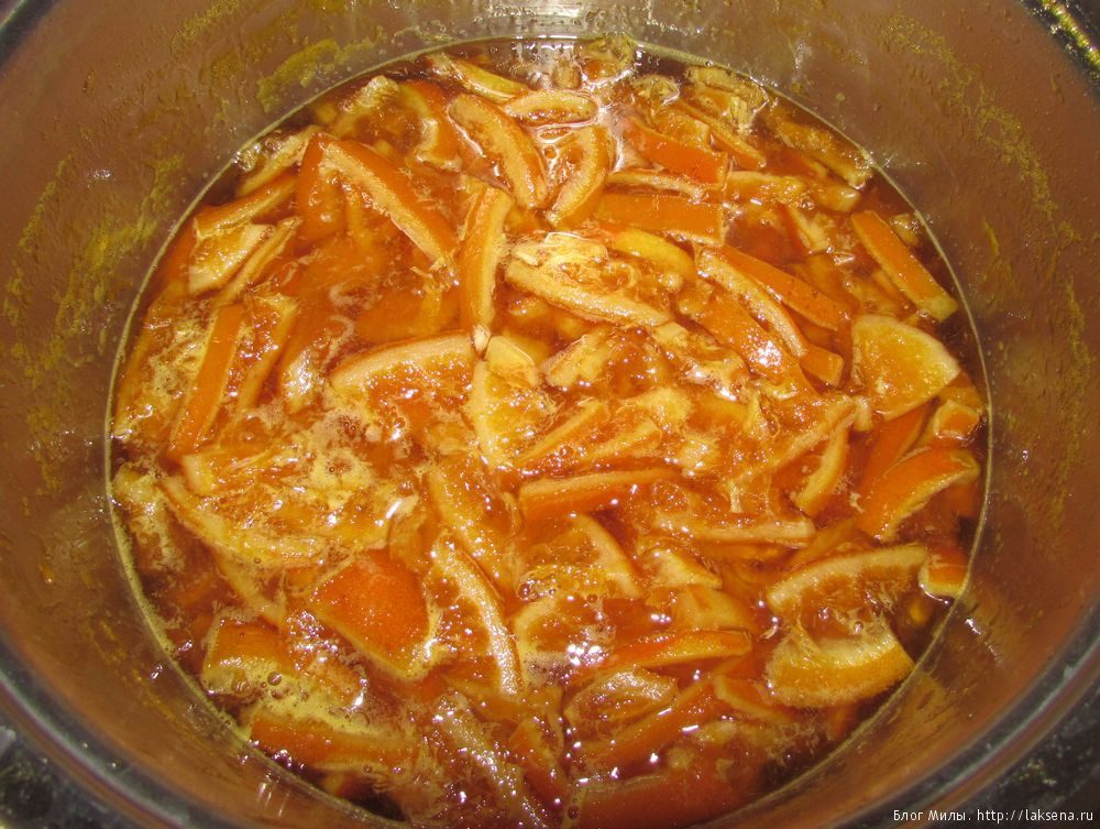 Так варится апельсиновое варенье с корками