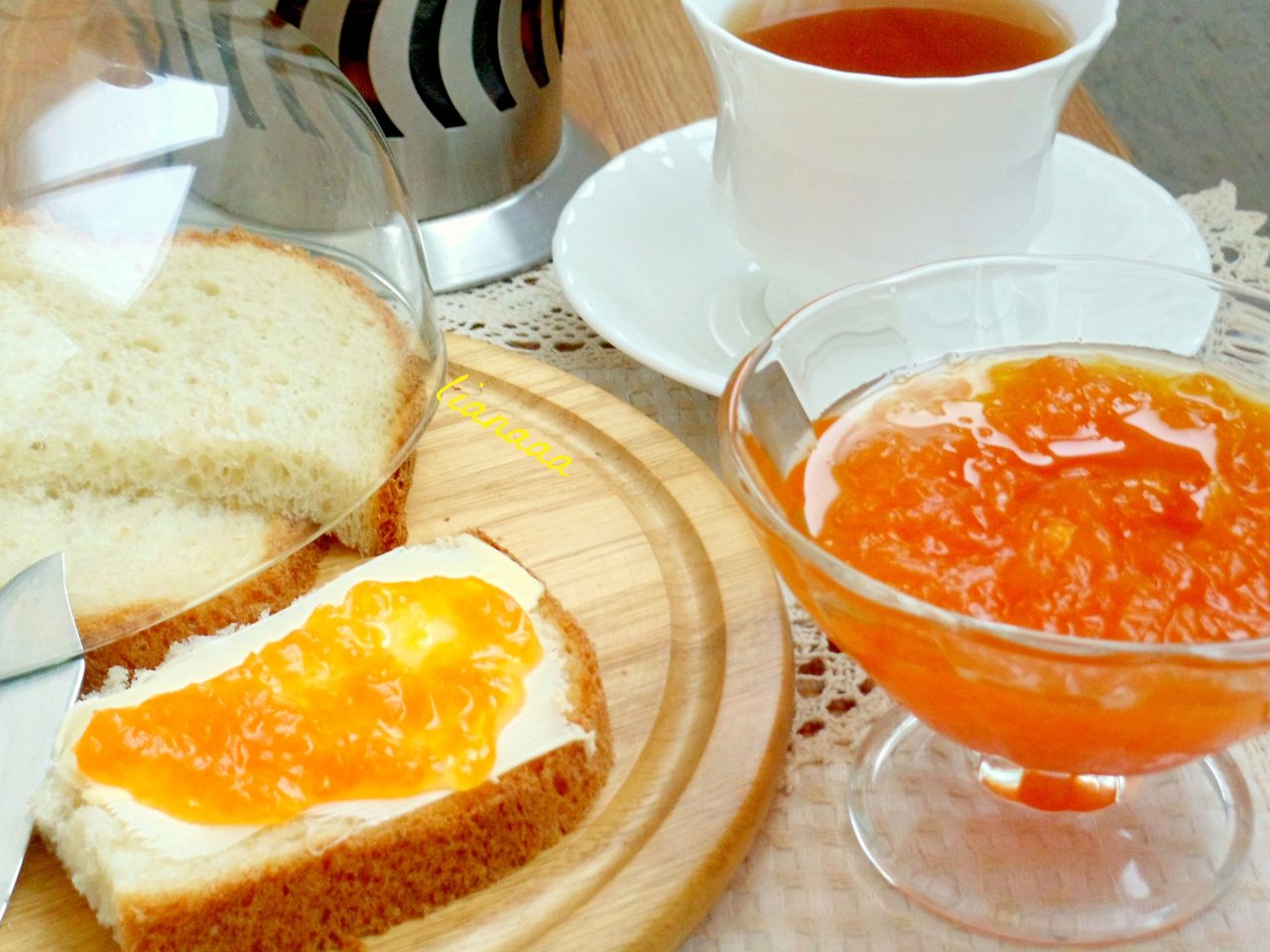 Тыквенное варенье - замечательное дополнение к бутерброду