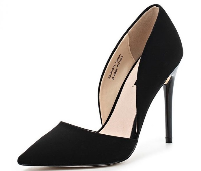 Стильные туфли cleo high heeled court