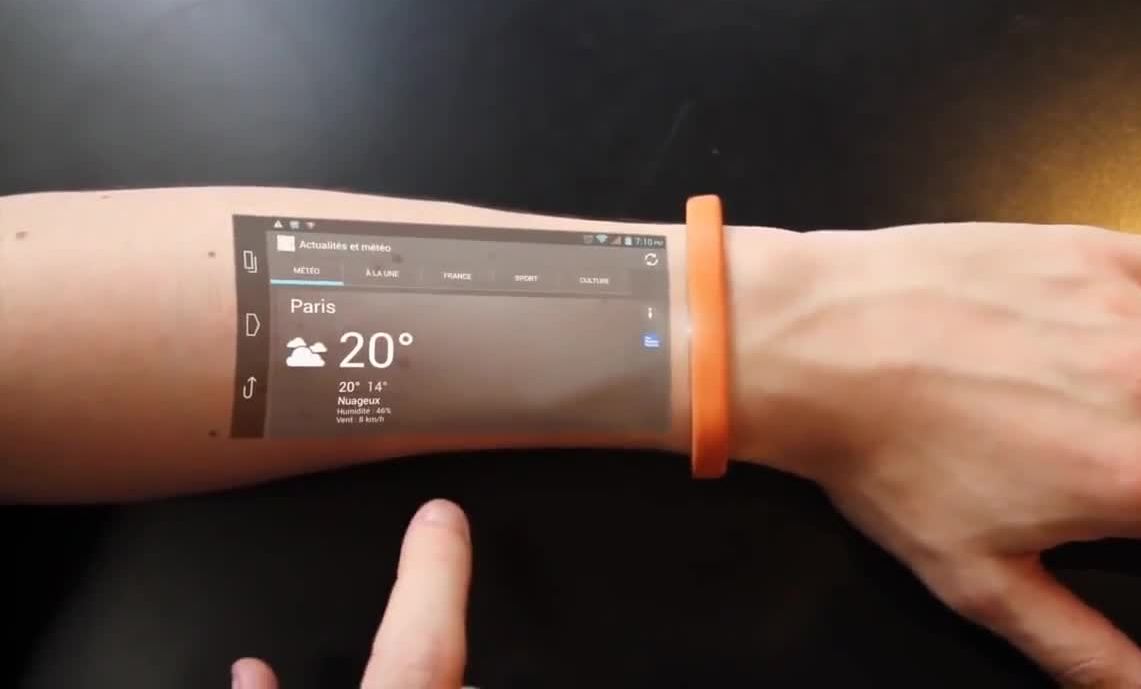 Браслет cicret bracelet