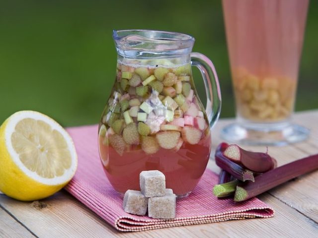 Компот из ревеня: польза и вред. Вкусный компот из ревеня: рецепт для детей, в мультиварке