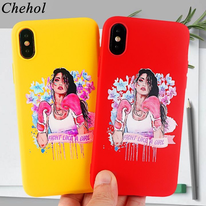 Силиконовый чехол для девочки