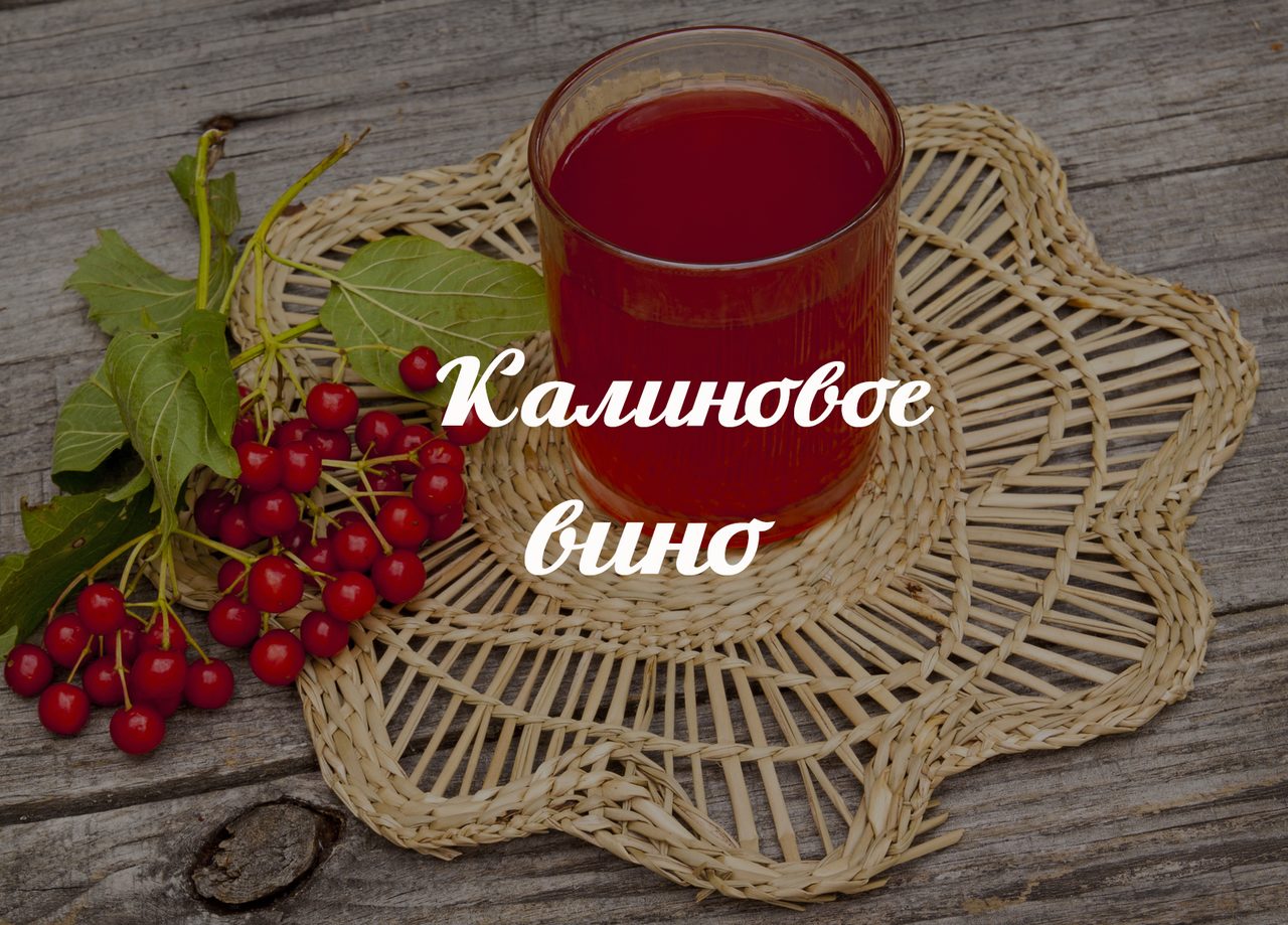 Вино из калины
