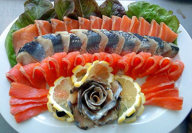 Как красиво подать рыбу на праздничный стол?