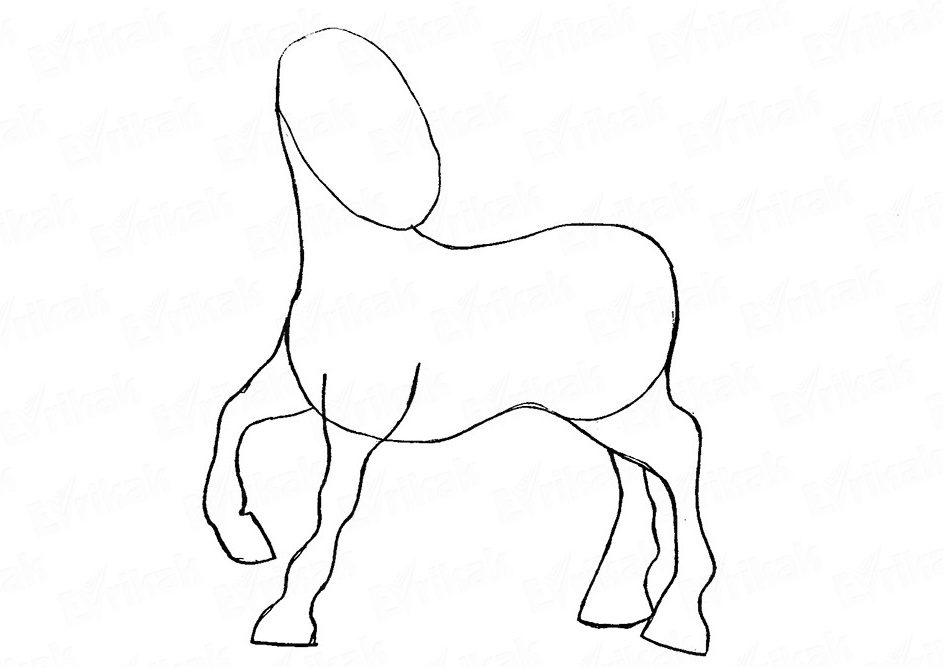 Рисуем ноги
