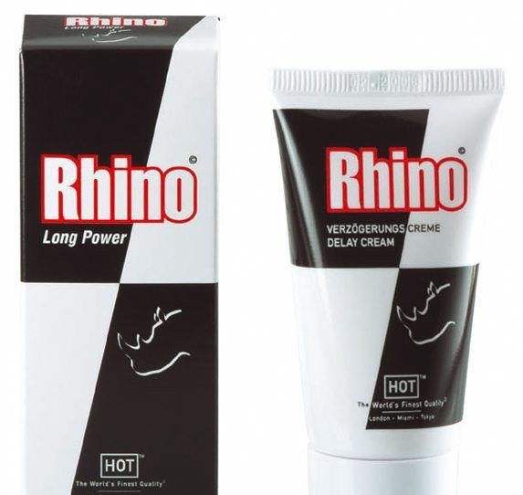 Крем-пролонгатор rhino на натуральной основе.