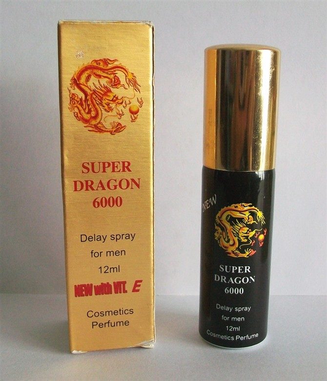 Спрей-пролонгатор super dragon 6000.