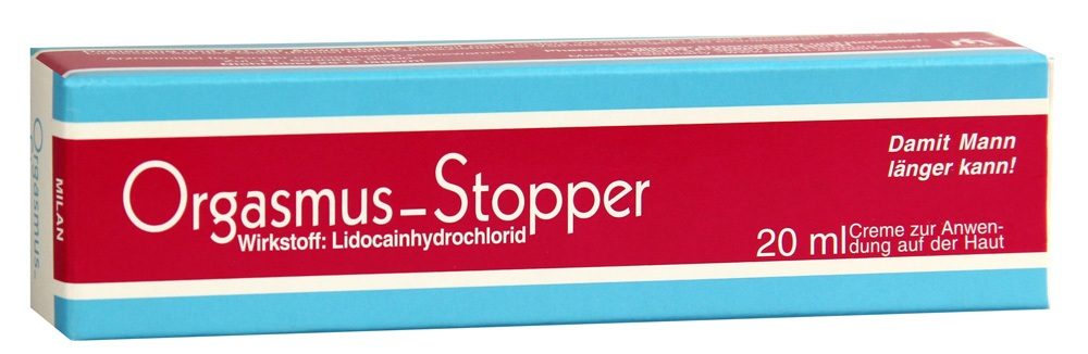 Крем - пролонгатор orgasmus stopper.