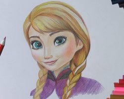 Как нарисовать Анну из «Холодного Сердца» поэтапно карандашом? Как нарисовать Анну «Холодного Сердца» в виде пони?