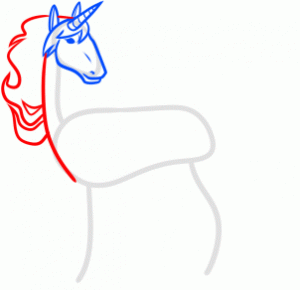 Рисуем гриву