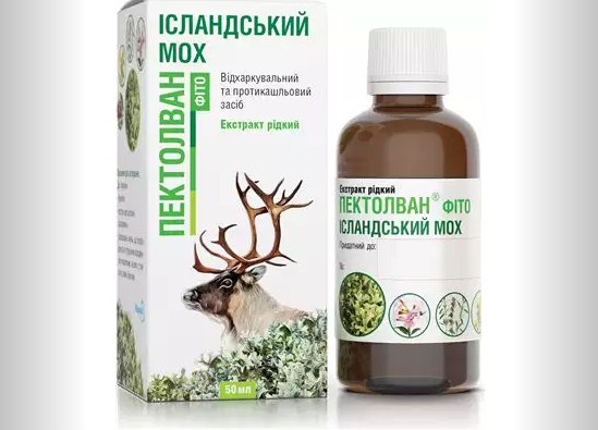 Пектолван - исландский мох