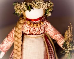 Куклы обереги — Травница, Подорожница, на здоровье, Крупеничка, для семьи, Ангел, Успешница, на замужество, Благополучница, на беременность: значение, описание, история, фото