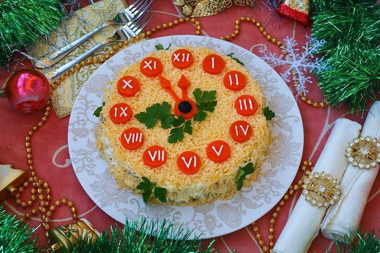 Новогодний салат