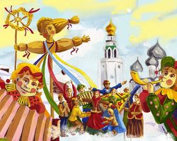 Как нарисовать праздник Масленица поэтапно карандашом? Как нарисовать чучело на Масленицу карандашом поэтапно и его сжигание?