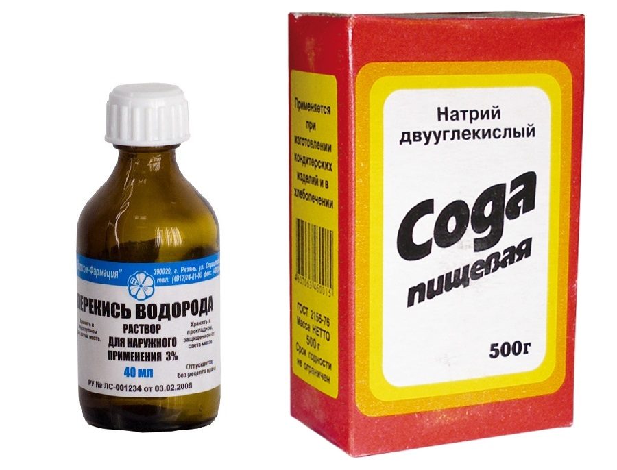 Сода с перекисью
