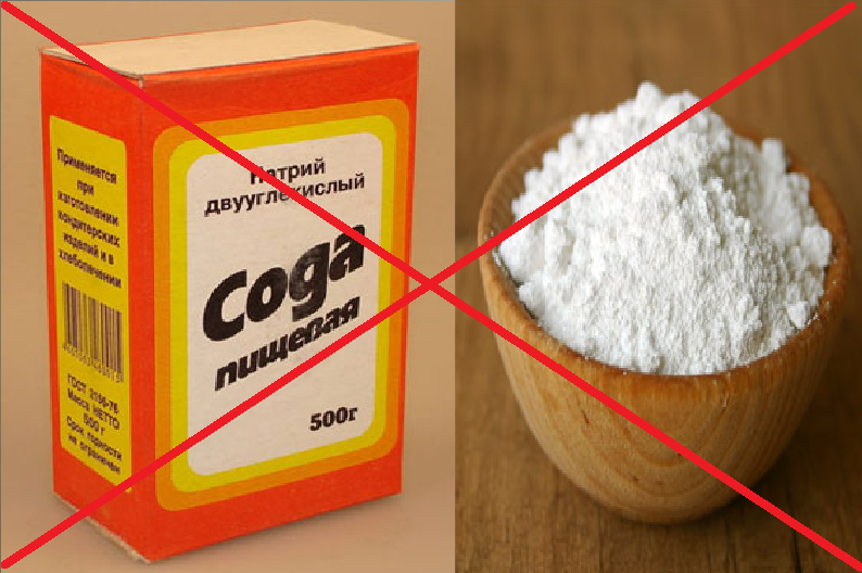 Противопоказания к применению соды