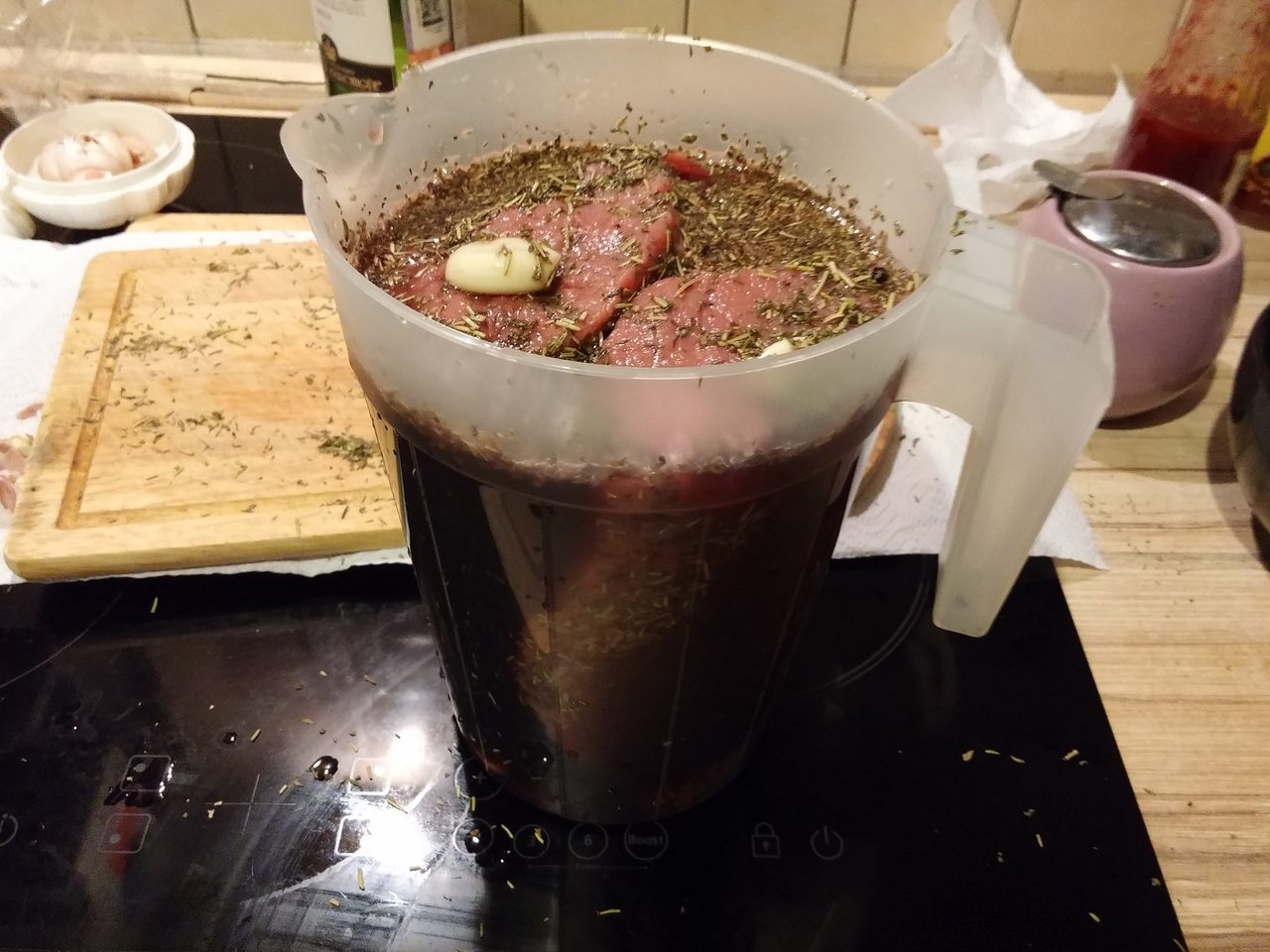 Вот так вино должно покрывать мясо