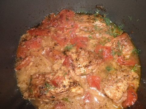 Консервы из персноводной рыбы.