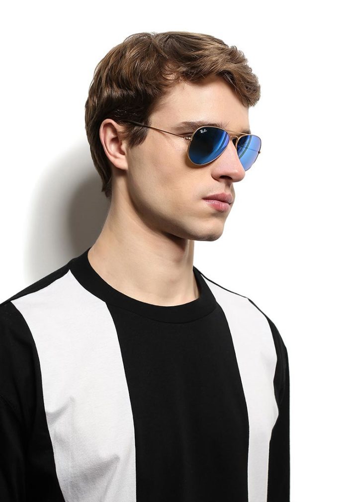 Модные очки-авиаторы от премиум-бренда ray ban