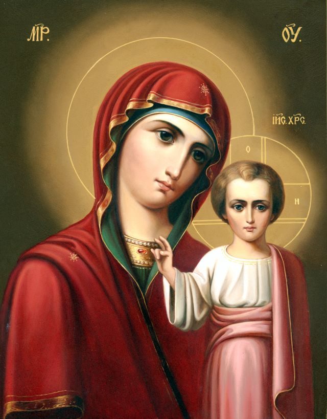 Казанская божья матерь