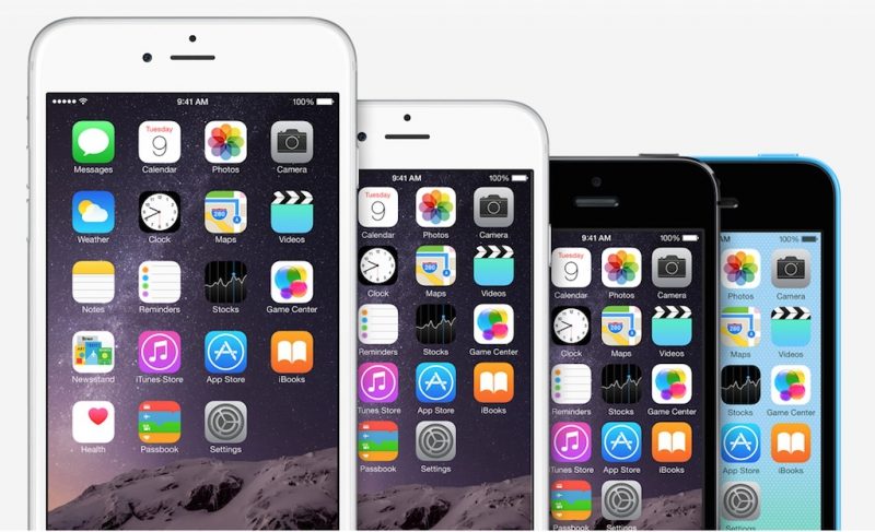 Размеры экранов айфонов 7, 7 plus, 6, 6s, 6 plus, 5, 5s, 4 в сантиметрах