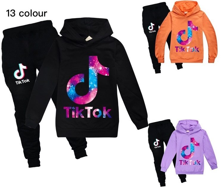 Одежда для девочек с лейбулом tik-tok