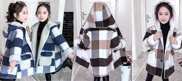 Стильная куртка для девочки на алиэкспресс
