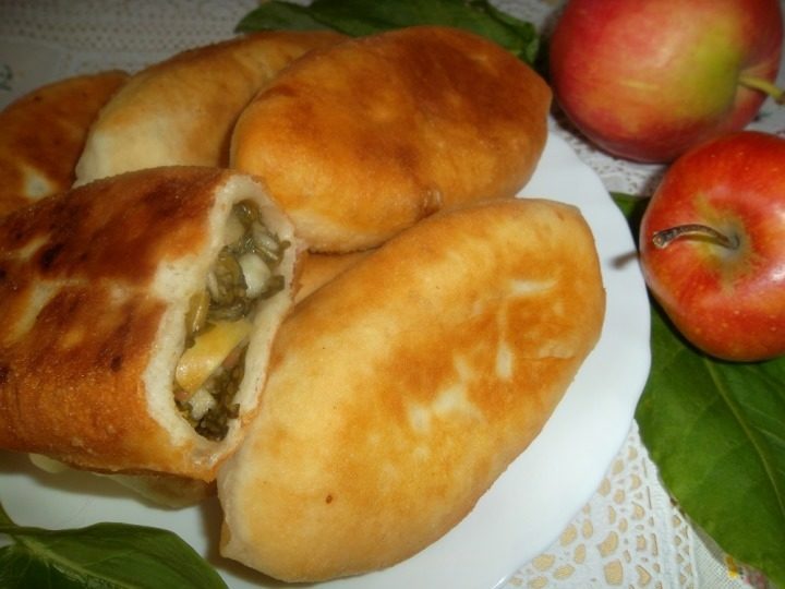 Пирожки со щавелем