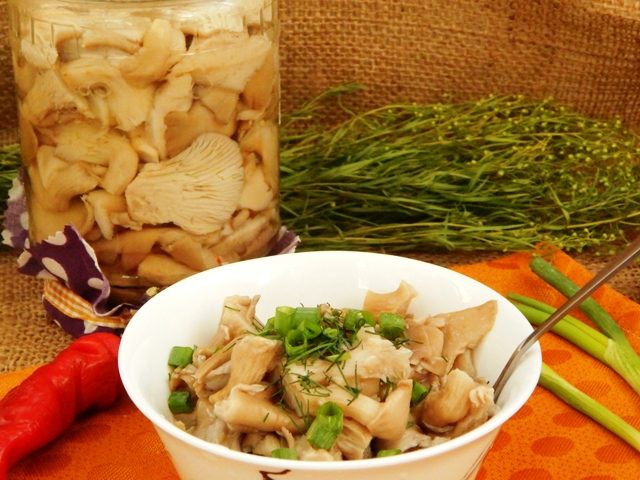 Вешенки по-корейски