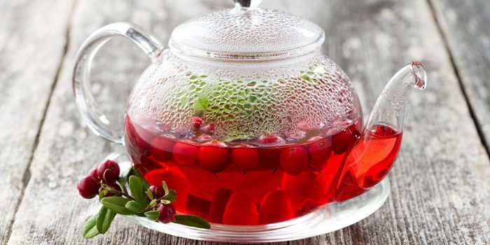 Компот из брусники.