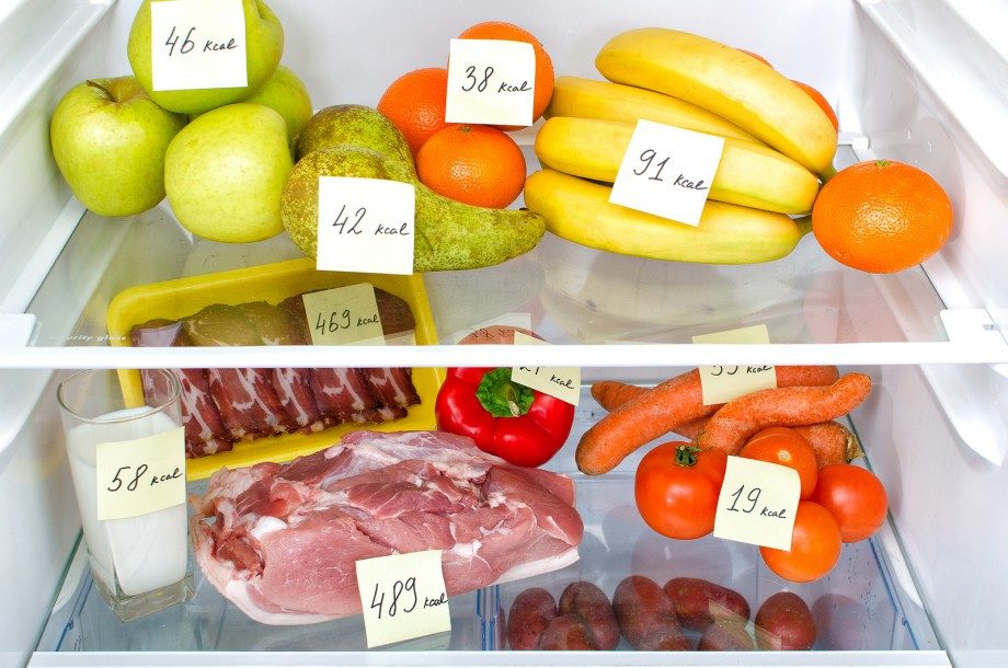 Набор низкокалорийных продуктов