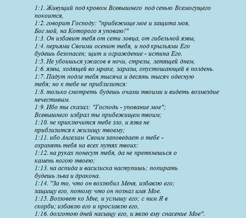 90 псалом