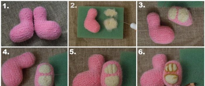 Как вязать мишку