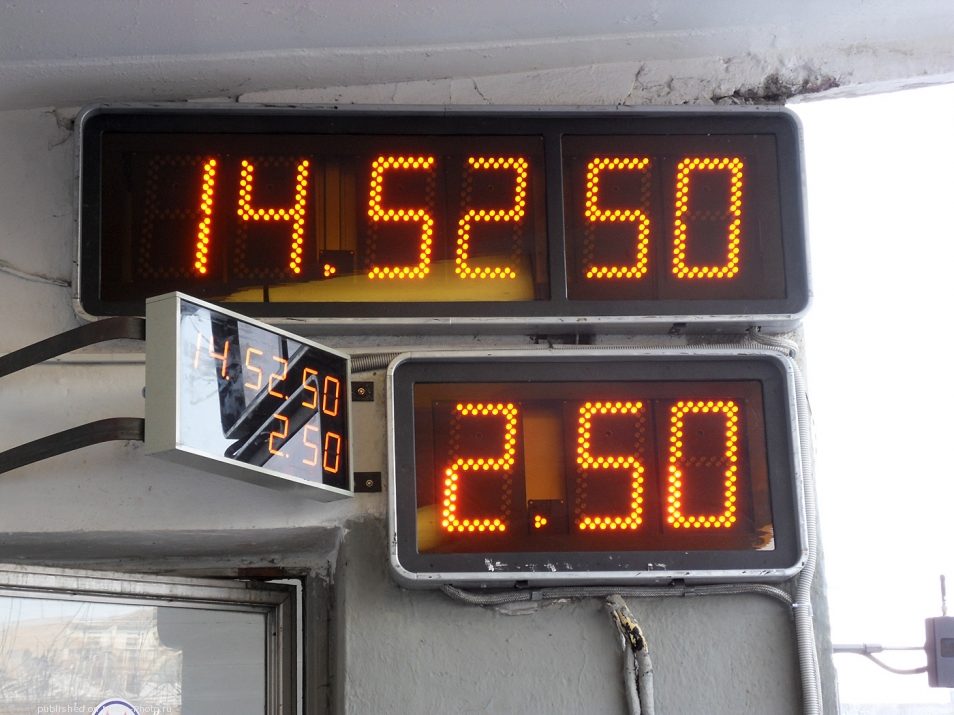 Интервалы движения московского метро