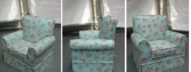 Как сшить кукольное мягкое кресло своими руками из подручных материалов: работа готова!