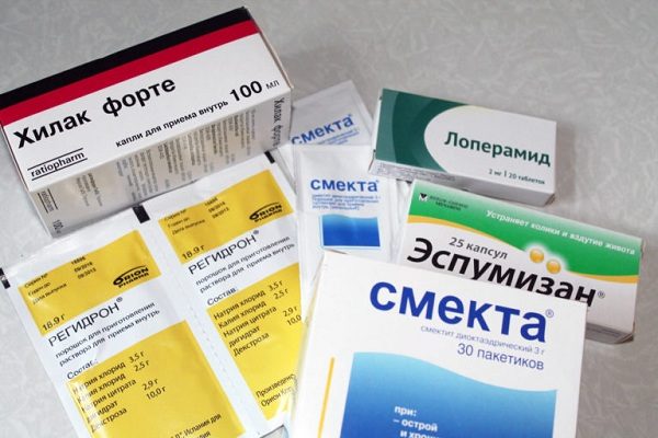 Лекарства от поноса назначает врач.