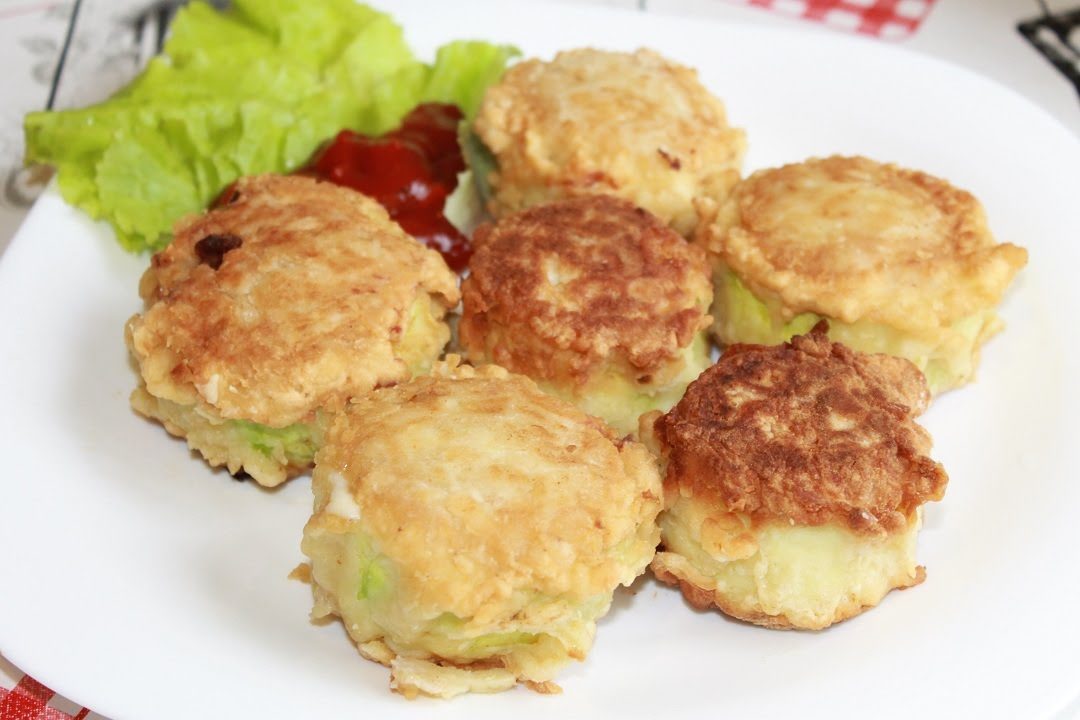 Кабачки в кляре