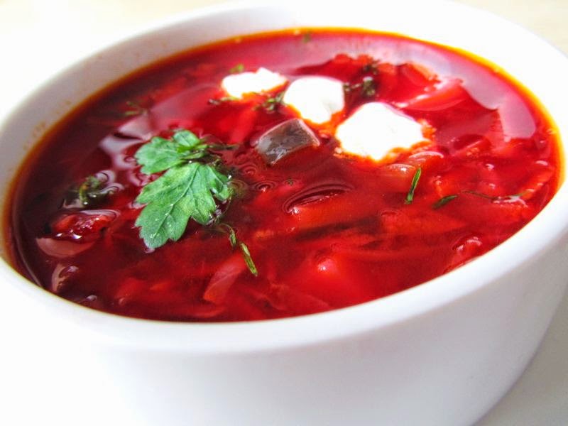 Вкусный кубанский борщ
