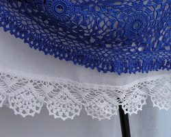 Украшение каймой крючком платочков, салфеток, косынок: схемы узоров, описание. Как красиво обвязать носовой платок крючком: схема, фото, видео
