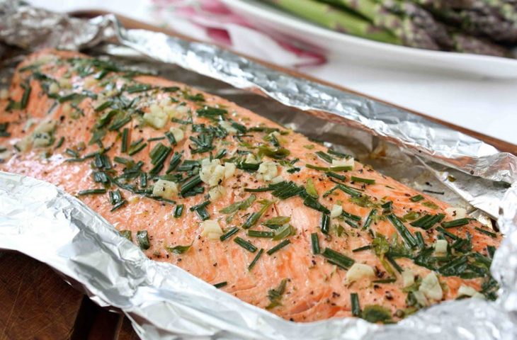 Запекание продуктов в фольге