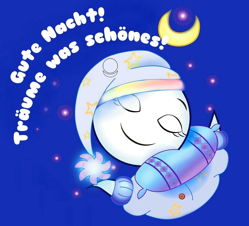 Пожелания спокойной ночи на немецком