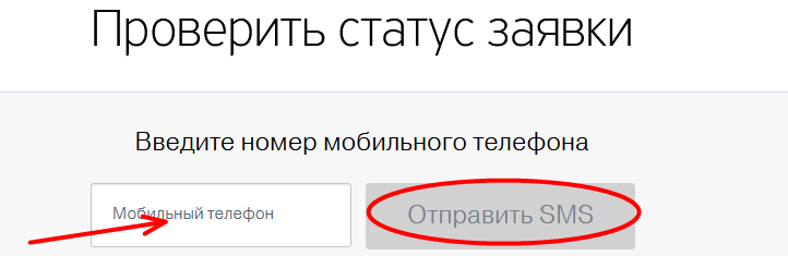 Как узнать в банке тинькофф статус заявки на кредит наличными?