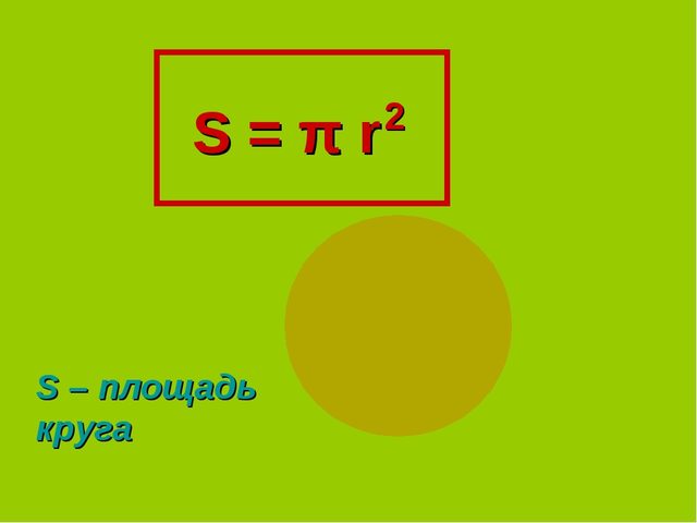 Площадь круга: формула. Чему равна площадь круга, описанного и вписанного в квадрат, прямоугольный и равнобедренный треугольник, прямоугольную, равнобедренную трапецию?