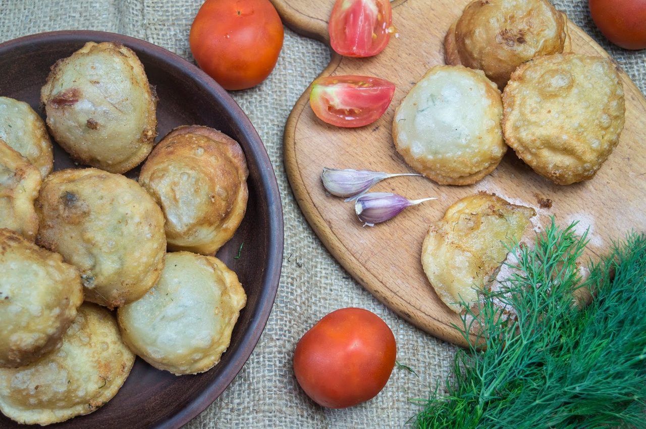 "бомбочки" с картошкой